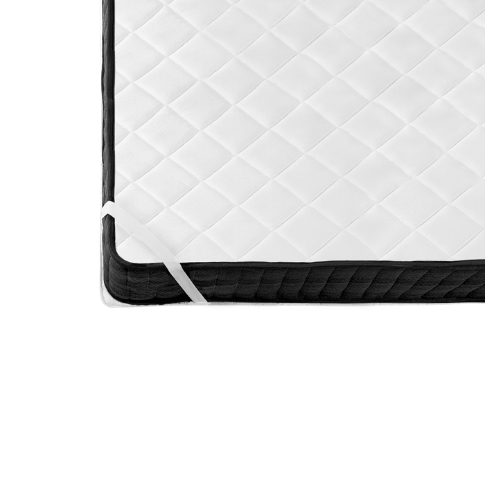 Beliani - AIZKORRI - Matrasbeschermer - Wit - 140 x cm - Microvezels