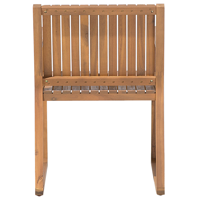 Beliani - SASSARI - Tuinstoel - Lichte houtkleur - Acaciahout