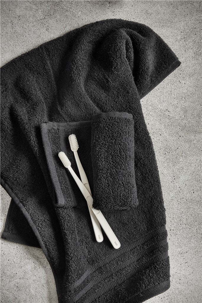 Byrklund - Gastendoek Bath Basics - 8x 30x50 - Zwart