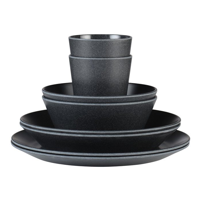 Mepal Bloom Serviesset 8-delig - Pebble Black