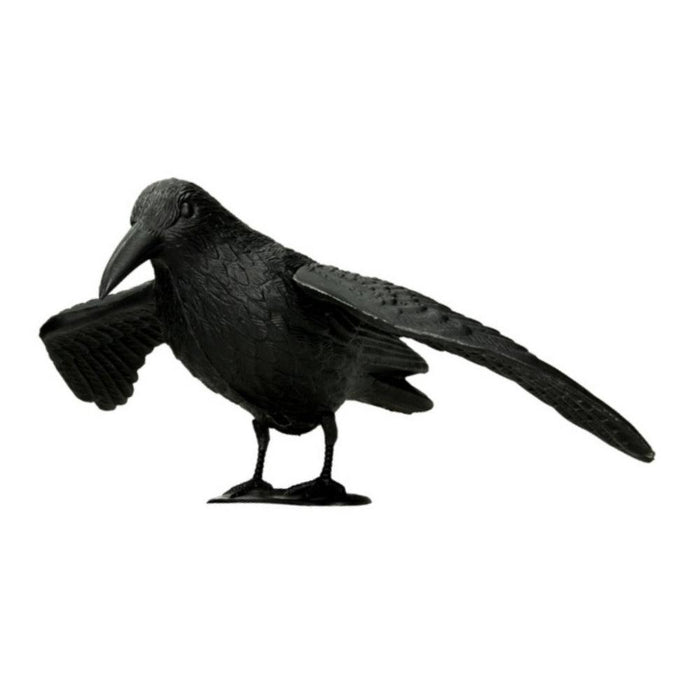 Orange85 Duivenverjager Vogelverschrikker Nep Kraai Zwart 38.5x61x3...
