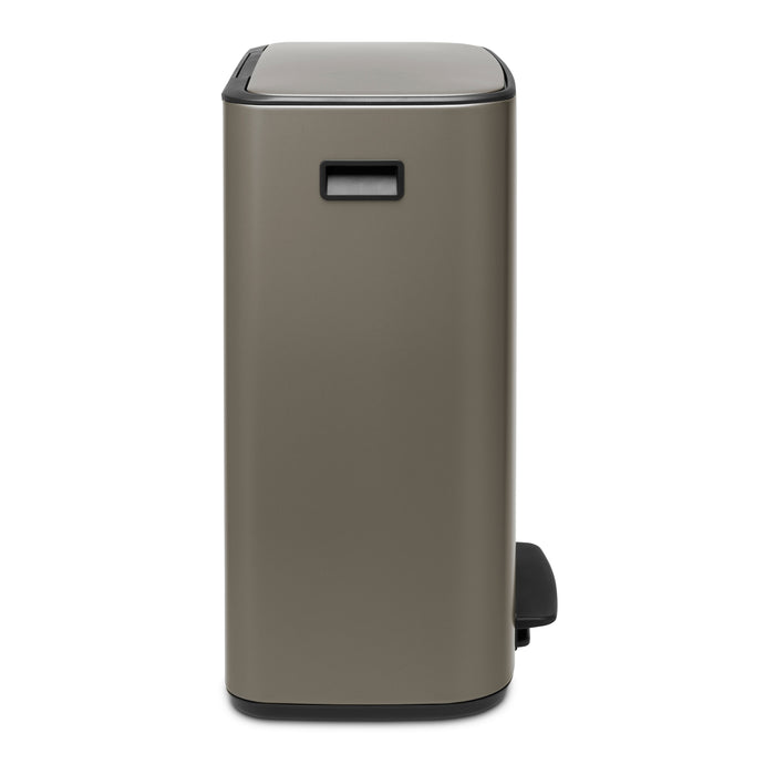 Brabantia Bo Pedaalemmer 60 Liter - Platinum