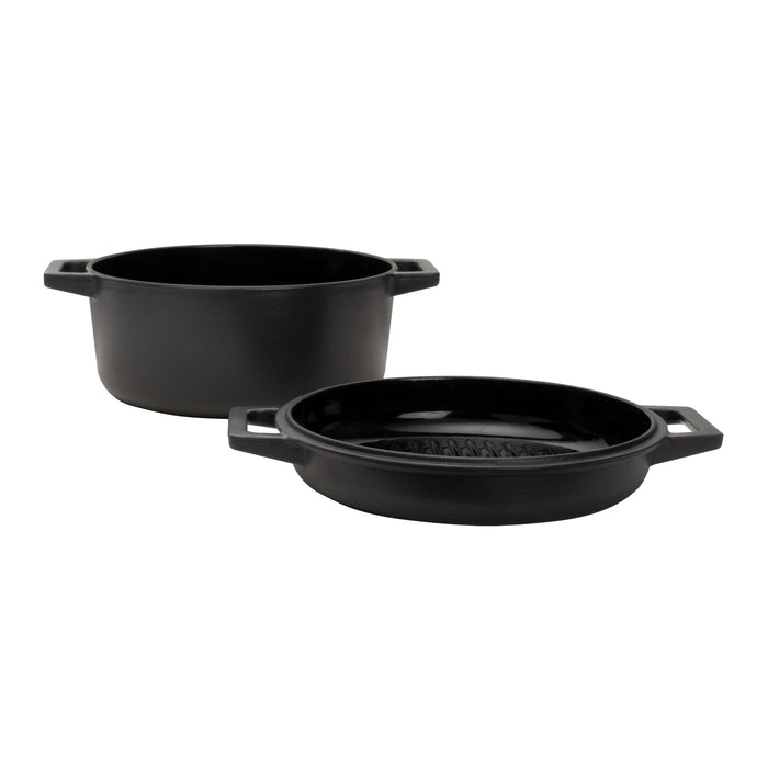 Boretti Solido Dutch Oven met Grilldeksel Ø 26 cm