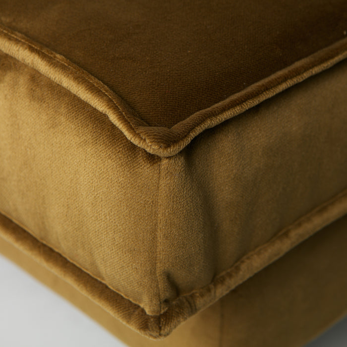 WOOOD Rodeo Daybed Links - Velvet - Honinggeel