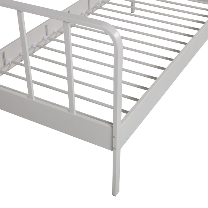Woood Mees Bed - Mist - 90 x 200 cm