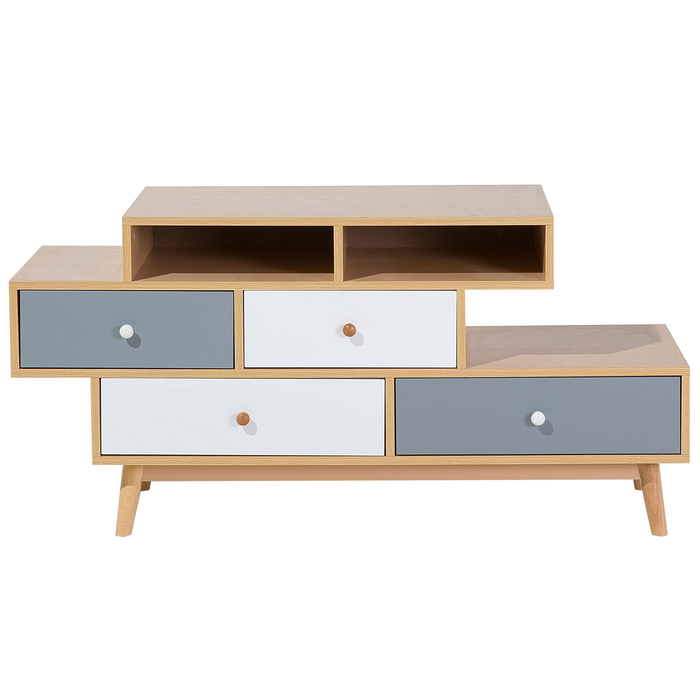 Beliani - IRVINE - Commode - Lichte houtkleur - Spaanplaat