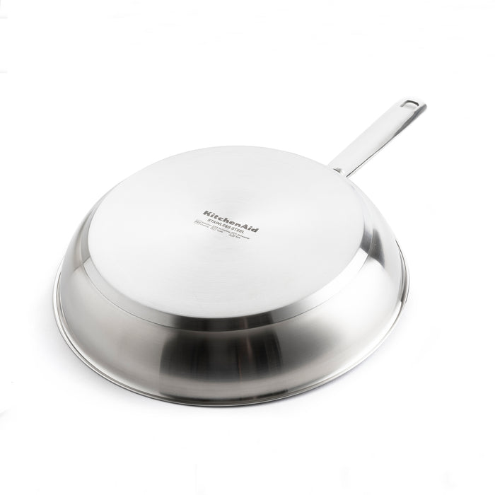 KitchenAid Stainless Steel Koekenpannenset - 20+24+28cm - Inductie