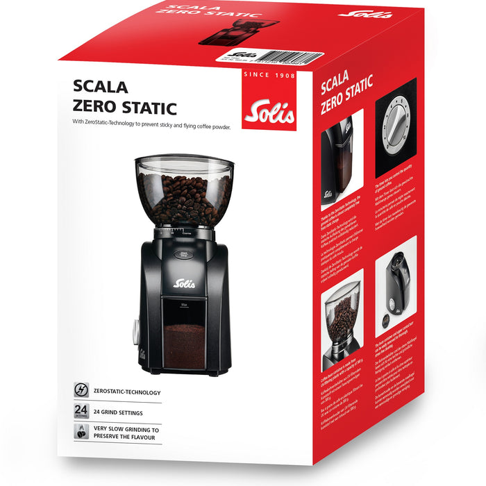 Solis Scala Zero Static 1662 Koffiemolen - Inclusief Grindz Reiniging