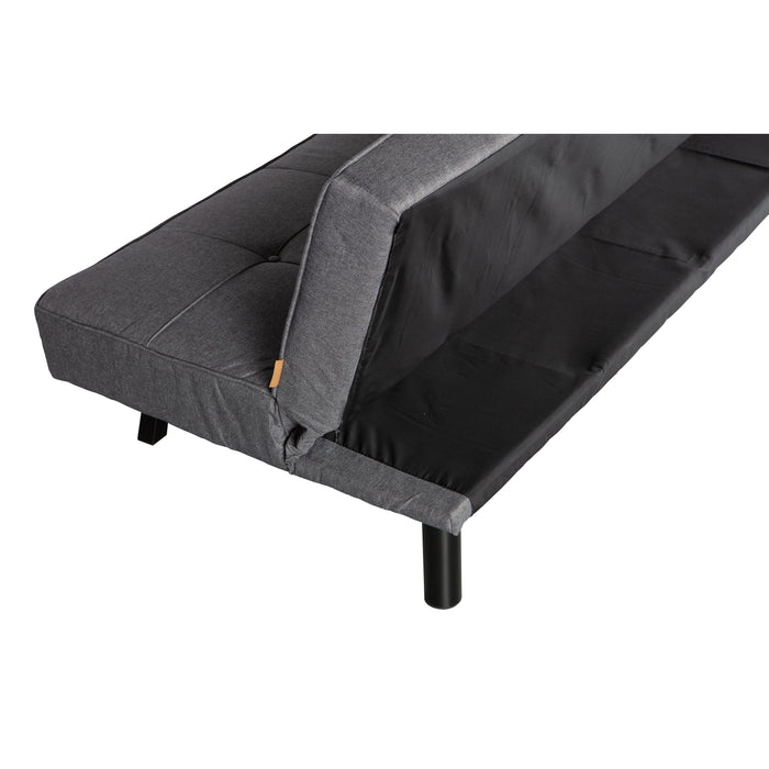 WOOOD Lenn Slaapbank - Linen - Grijs Melange - 75x98x181