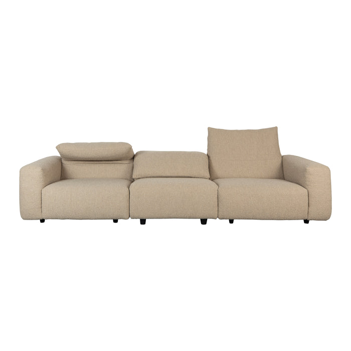 Zuiver Wings 4,5-zitsbank - Caramel