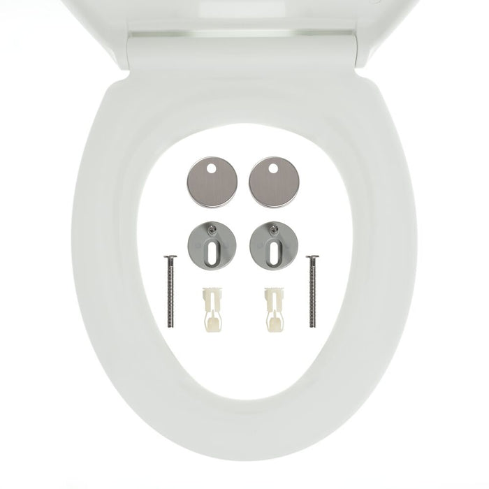 Tiger Ventura Toiletbril met Deksel Duroplast - Wit