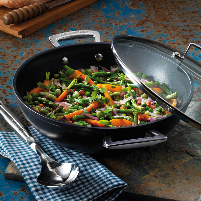 Le Creuset Les Forgées Wokpan Ø 28 cm