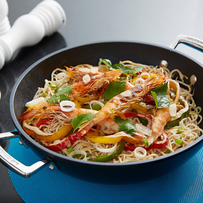 Le Creuset Les Forgées Wokpan Ø 28 cm