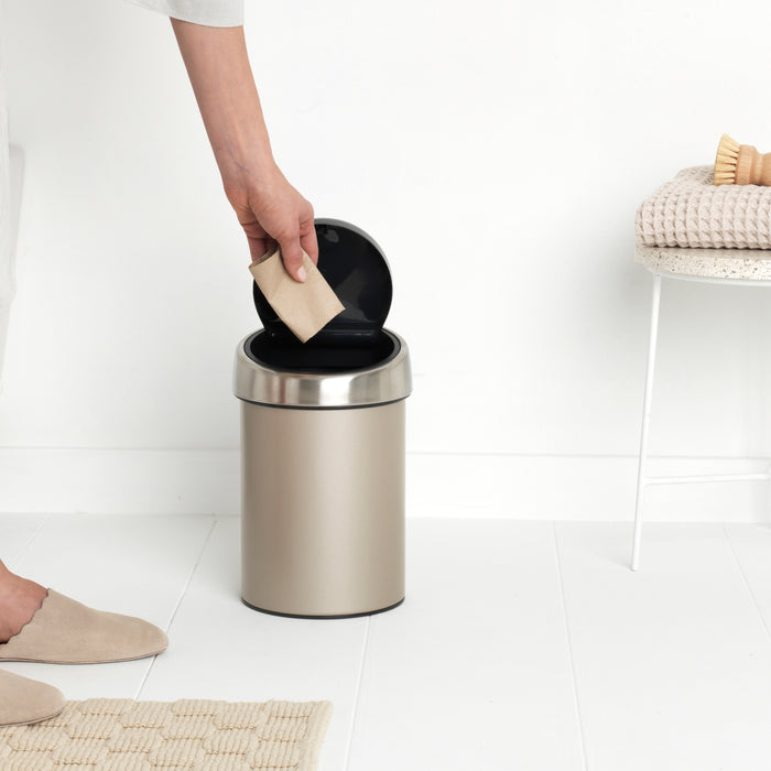 Brabantia Touch Bin Wandafvalemmer 3 Liter