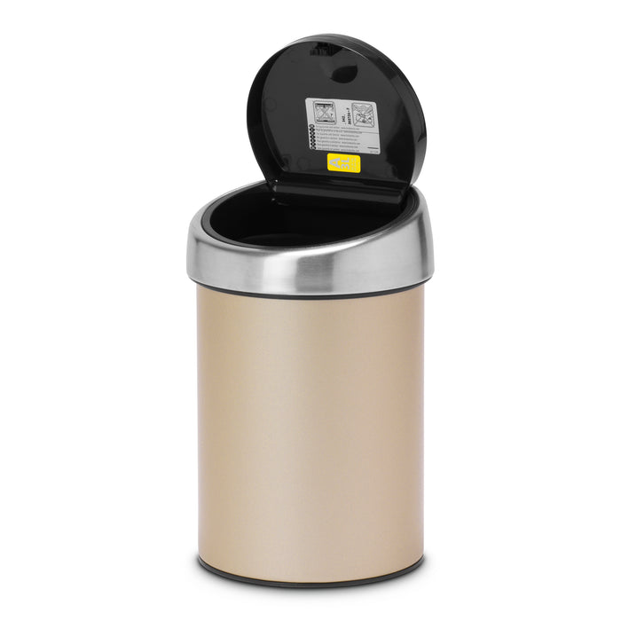 Brabantia Touch Bin Wandafvalemmer 3 Liter