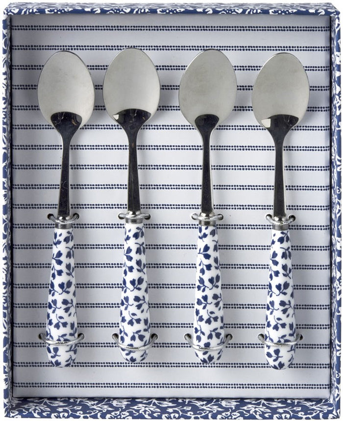 Laura Ashley Giftset 4 Theelepels Floris