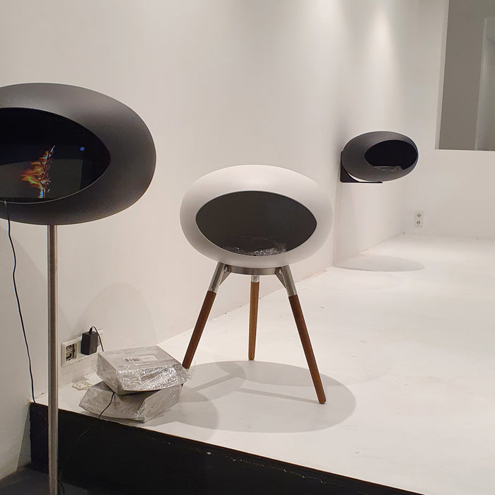 LeFeu SKY Haard Bio Ethanol 120 cm - Zwart/Steel