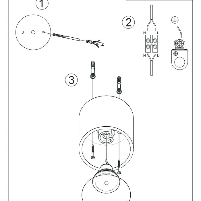 Sollux Plafondlamp Orbis wit