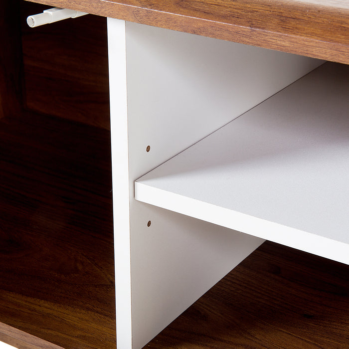 Beliani - ROCHESTER - TV-meubel - Wit - MDF