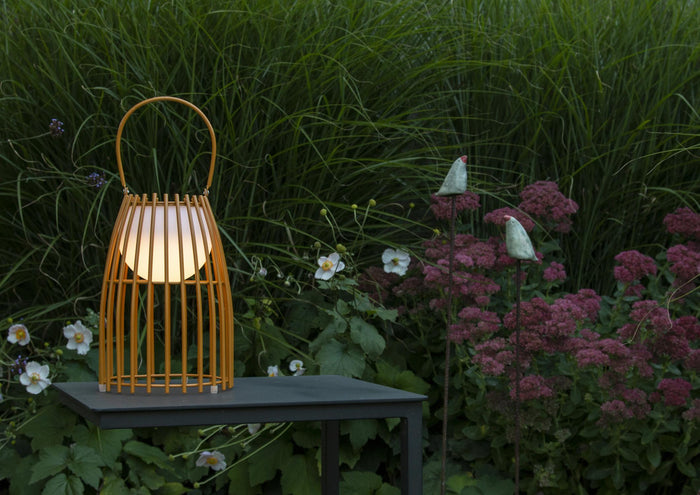 Lucide FJARA Tafellamp - Bruin