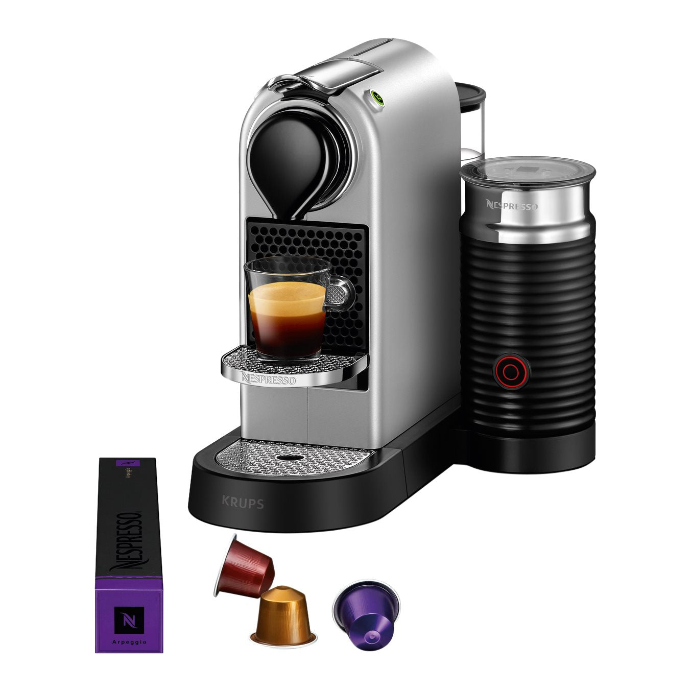Nespresso Krups CitiZ & Milk XN761B Koffiemachine