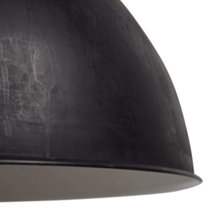 Hanglamp Dome XL Ø50cm. rough black