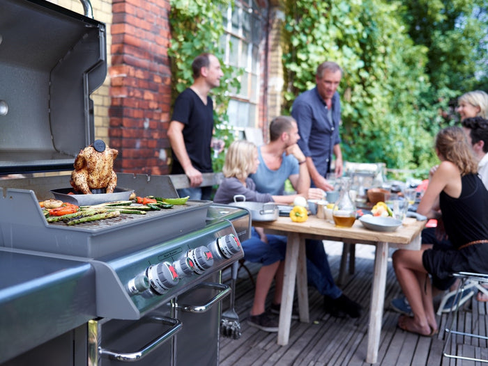 Weber Style Gevogeltestomer