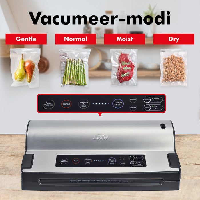 Solis Vac Prestige 575 Vacumeermachine - Met Pulse- en Marineerfunctie