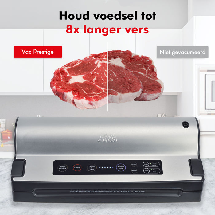 Solis Vac Prestige 575 Vacumeermachine - Met Pulse- en Marineerfunctie