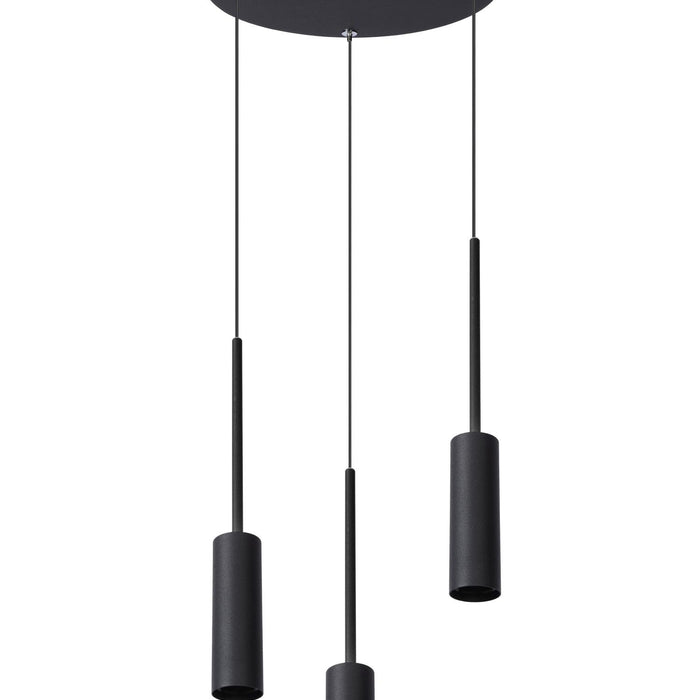 Lucide TUBULE Hanglamp - Zwart