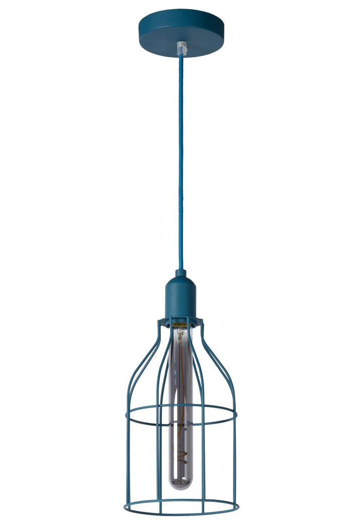 Lucide POLA Hanglamp - Blauw