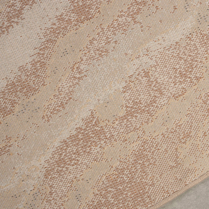 Zuiver Solar Vloerkleed Ø 200 cm - Terra/Grijs