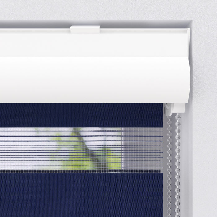 Rollit Noah Duo Rolgordijn - Blauw