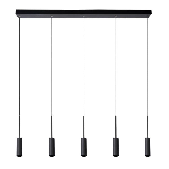 Lucide TUBULE Hanglamp - Zwart