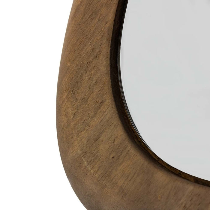 Vtw Living - Spiegel Hout Organisch - Asymmetrisch - 45 x 2 x 54,5 cm