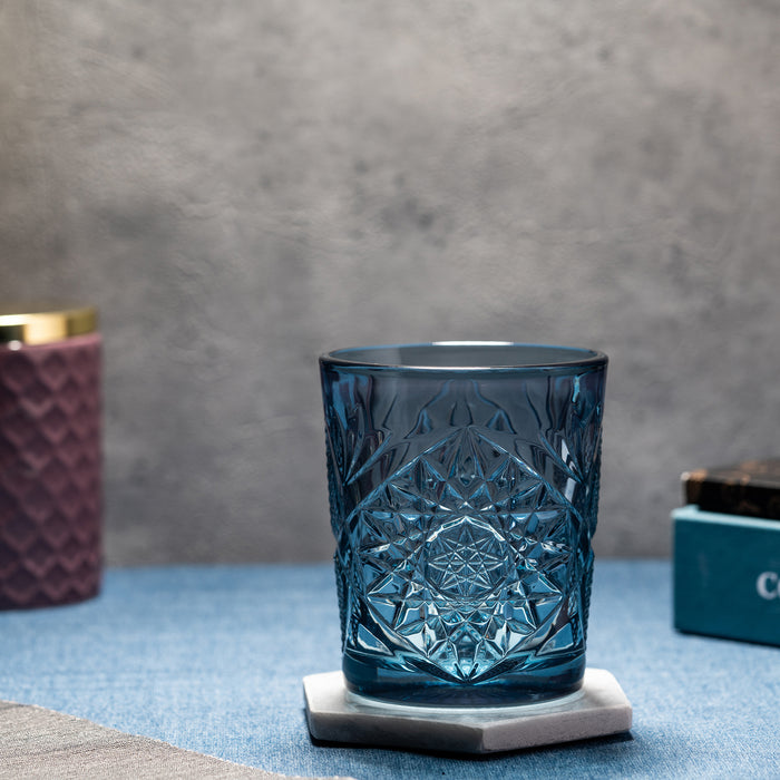 Libbey Drinkglas Hobstar Blauw 0,35 L - 6 st.