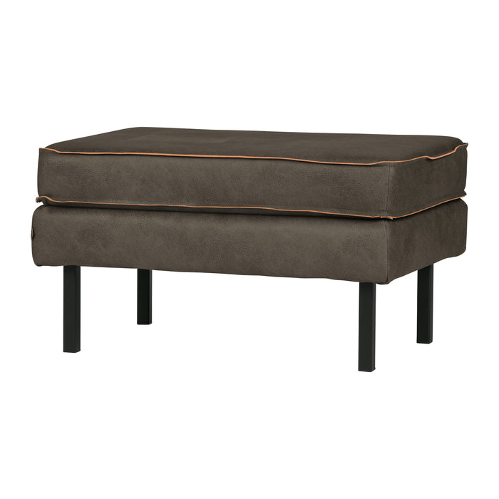 WOOOD Rodeo Hocker - Eco-leder - Army