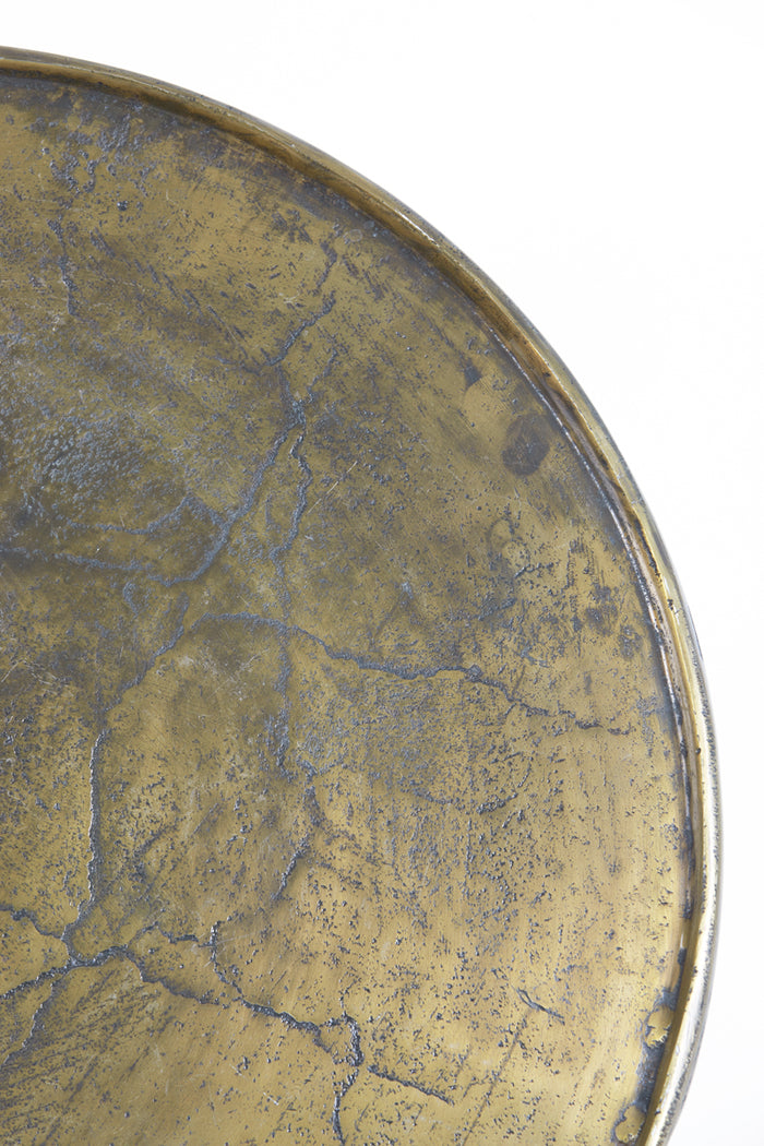 Light & Living Bijzettafel Babina - Antiek Brons - Ø59cm