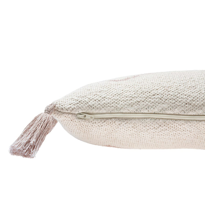 Lorena Canals Little Oasis Nat Pale Pink Sierkussen 25 x 40 cm