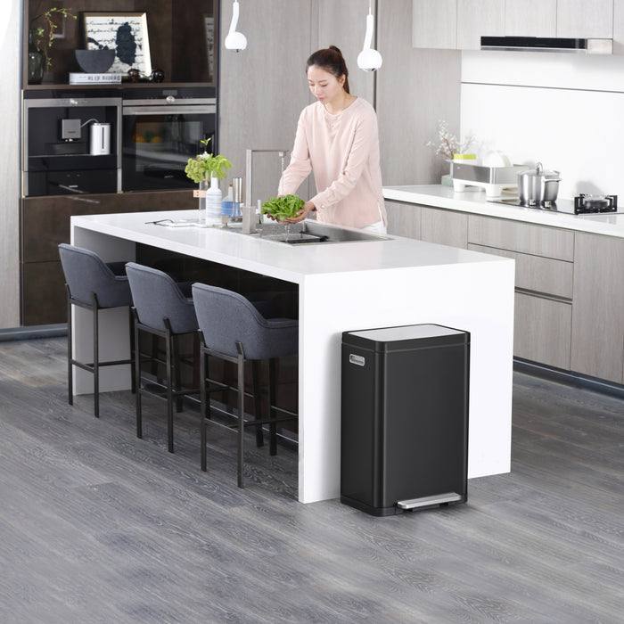 EKO Vuilnisbak Zwart