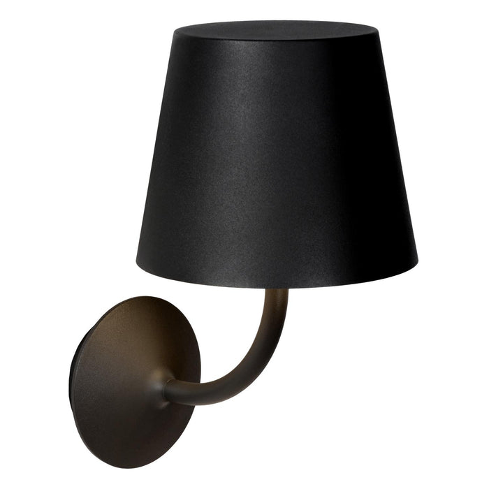 Lucide JUSTIN Wandlamp - Zwart
