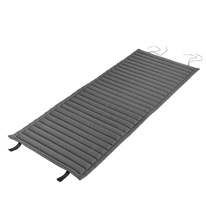 HAY Palissade Quilted Kussen voor Lounge Chair High - Antraciet