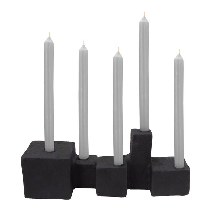 vtwonen Ecomix Kandelaar - Zwart H 14