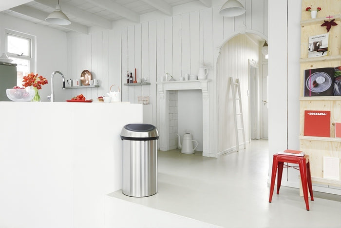 Brabantia Touch Bin Afvalemmer 60 Liter Vingerafdrukvrij