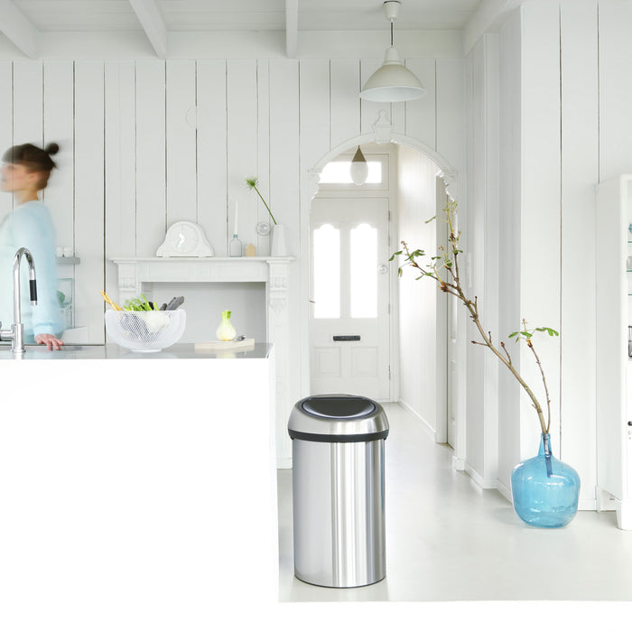 Brabantia Touch Bin Afvalemmer 60 Liter Vingerafdrukvrij