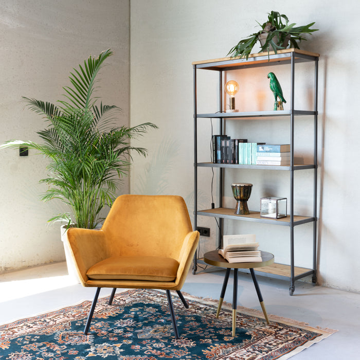 by fonQ Ezra Vloerkleed 160 x 230 cm - Bruin