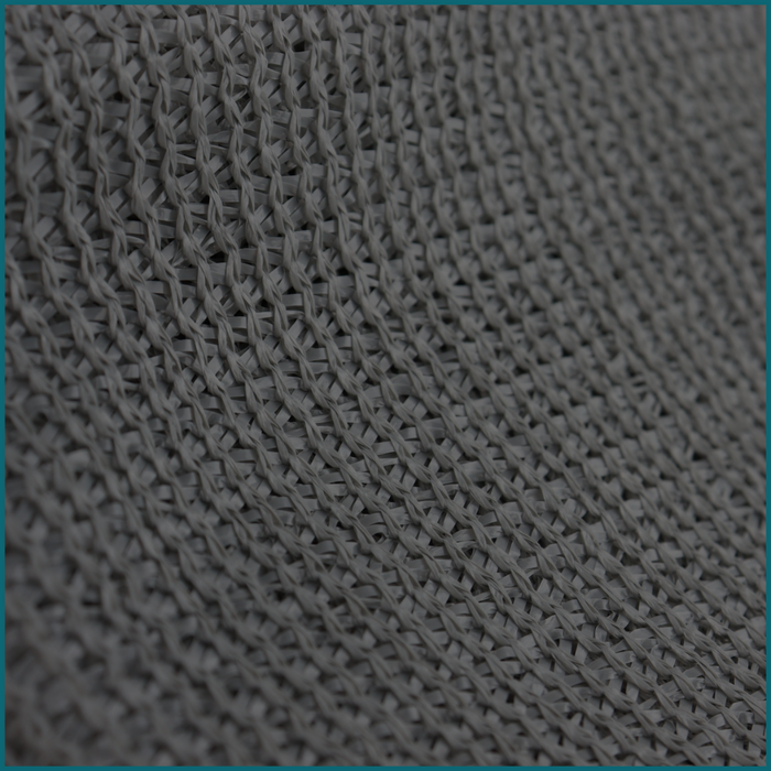 HIXA Balkonscherm Balkondoek Zonnescherm Winddicht 445x76 cm Donker...