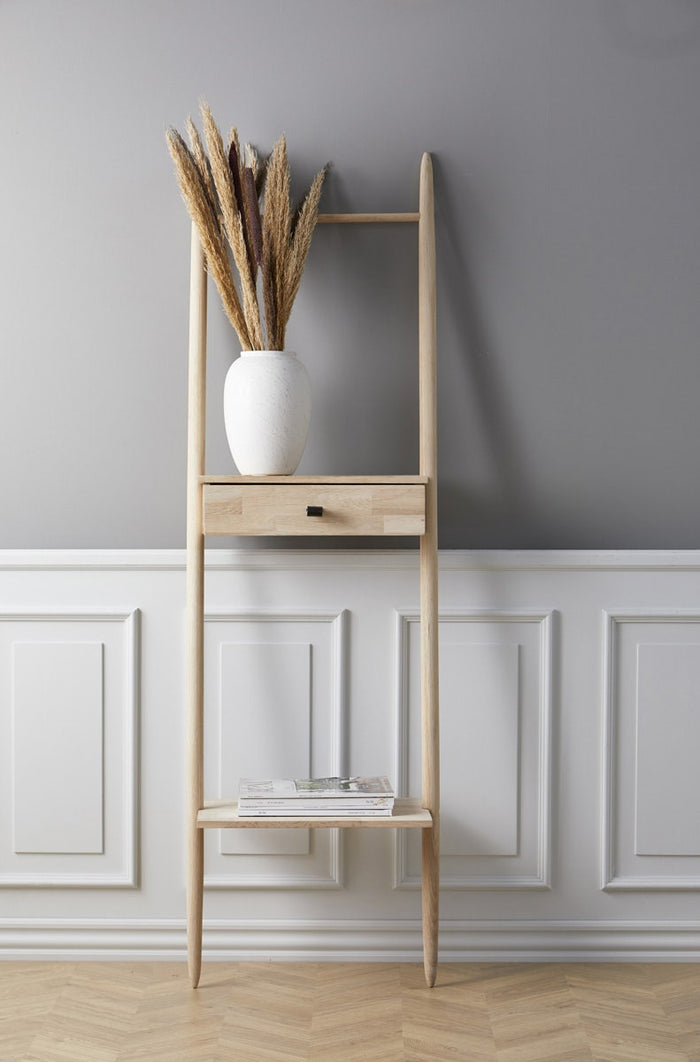 Villa Collection Ebern houten wandkast whitewash - 170 x 47 cm