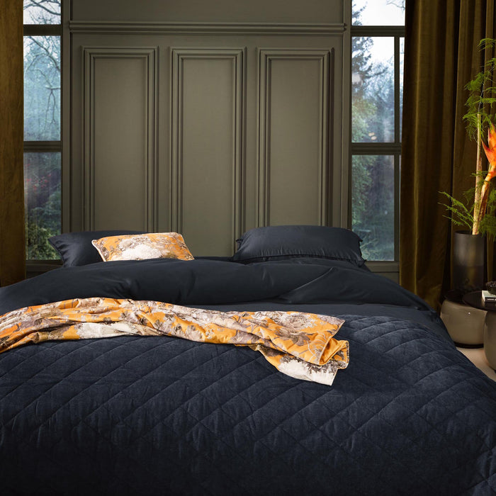 Essenza Minte Dekbedovertrek 240 x 220 cm - Nightblue