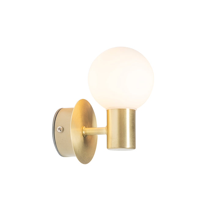 QAZQA Moderne wandlamp goud IP44 - Cederic Up